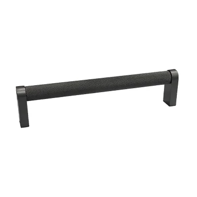 Poignée de meuble carrée Velik finition anthracite perlé