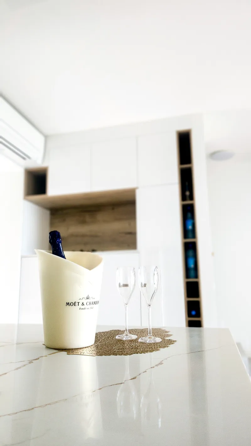 Appartement en résidence — aménagement complet