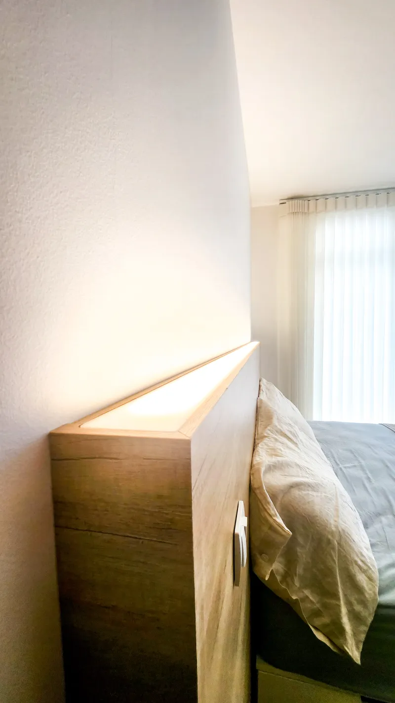 Chambre — Appartement en résidence — aménagement complet